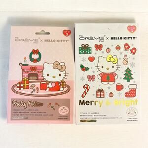 CREME SHOP x HELLO KITTY Holiday Face Masks x 2